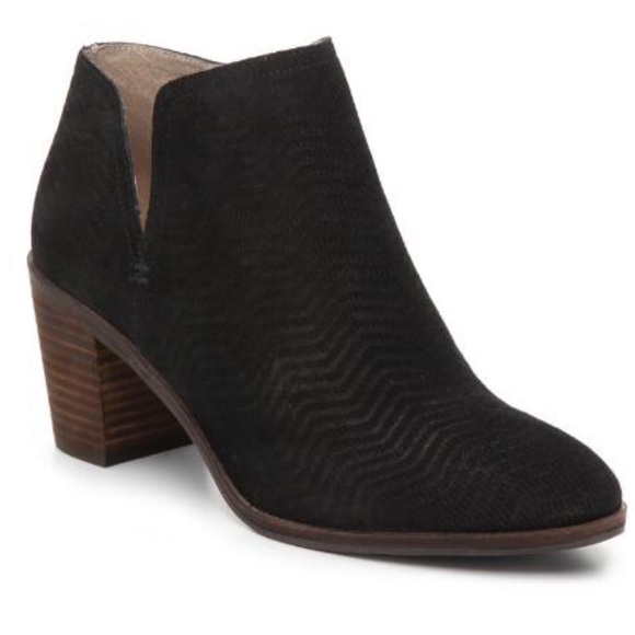 lucky brand pickla bootie black
